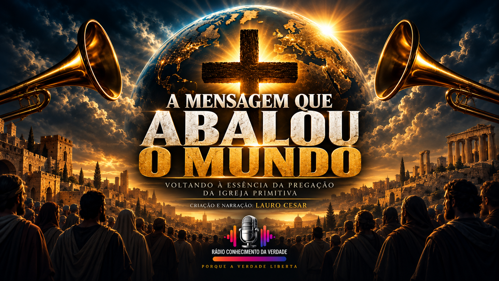 Arte oficial do quadro A Mensagem Que Abalou o Mundo